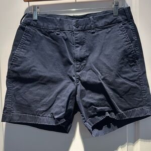 Navy Abercrombie & Fitch Shorts
